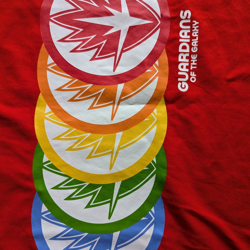 Disney Parks Marvel Guardians Of The Galaxy Women's Crop Tee - Picture 2 of 5